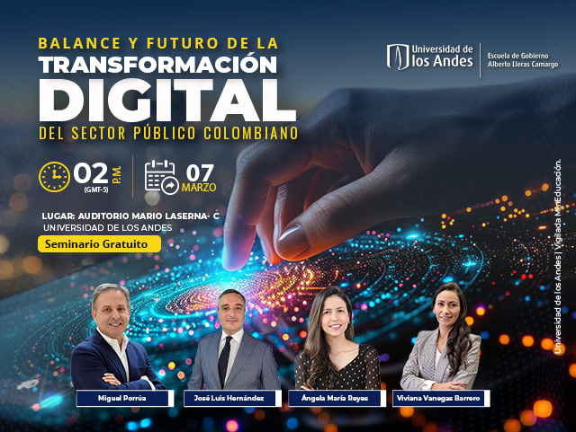 Seminario: Balance y futuro de la transformación digital del sector público colombiano